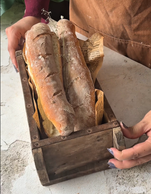 Homemade Artisan French Baguettes