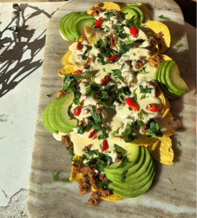 Peri Peri Lasagna Nachos