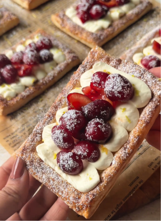 Original Lemon Cherry Danishes