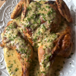 Crispy Herb Butter Chicken Roast