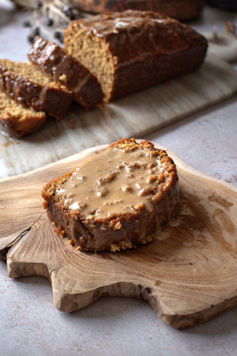 Espresso Loaf with Warm Coffee Glaze